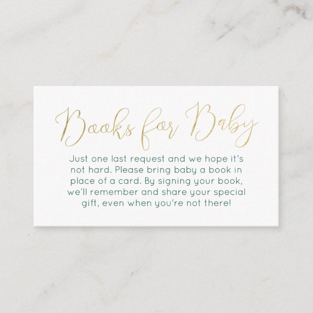 Boho Cactus Books for Baby Enclosure Card (Front)