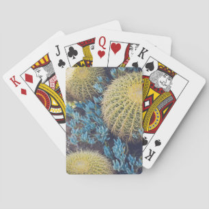 Boho Cactus Garden Playing Cards