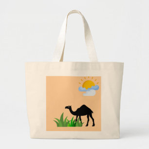 Boho Camel Tote Bag