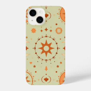 Boho Celestial iPhone Case   Sun & Moon Astrology 