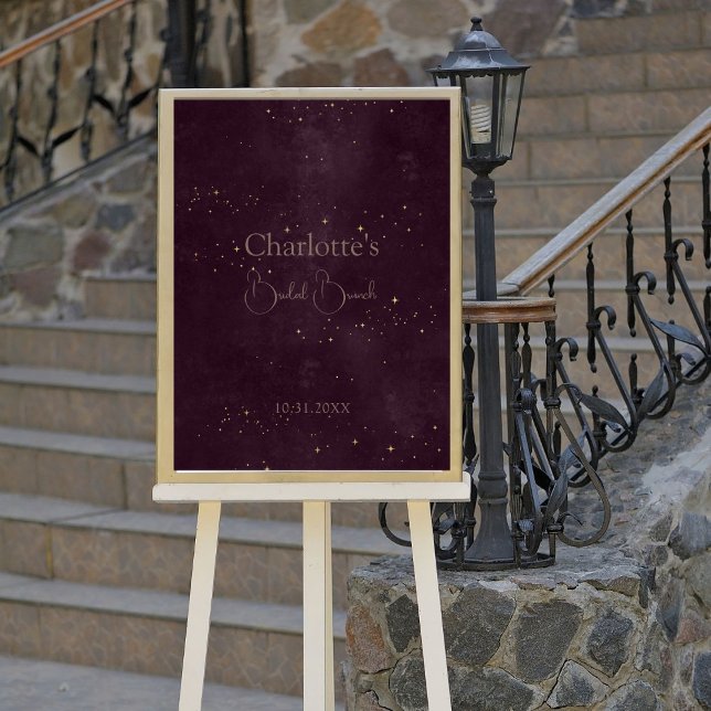 Boho Celestial Sun and Moon Bridal Brunch Sign (Creator Uploaded)