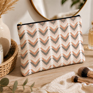 Boho Chevron Accessory Pouch