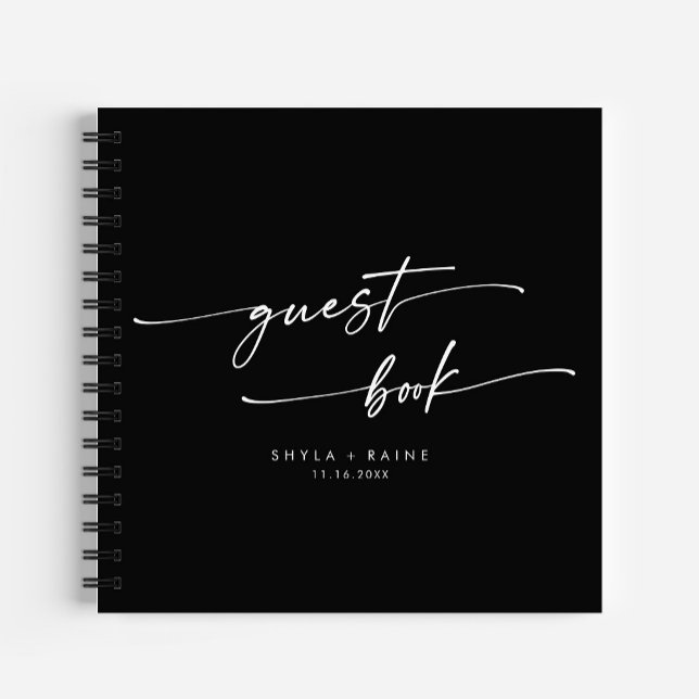 Boho Chic COLOR EDITABLE Wedding Guest Book (Creator Uploaded)