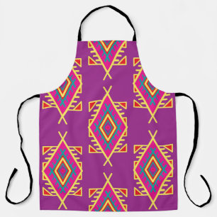 Boho Chic: Ethnic Seamless Ornament Apron
