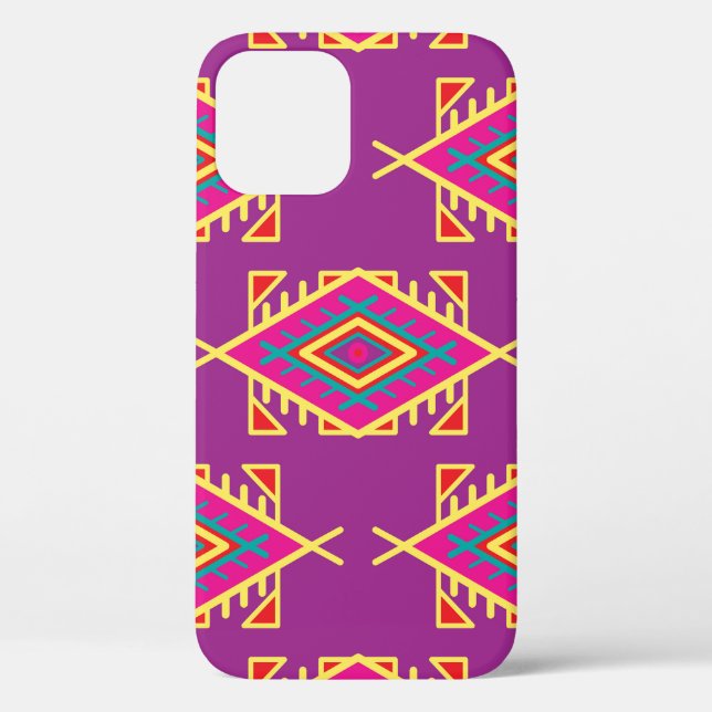 Boho Chic: Ethnic Seamless Ornament Case-Mate iPhone Case (Back)