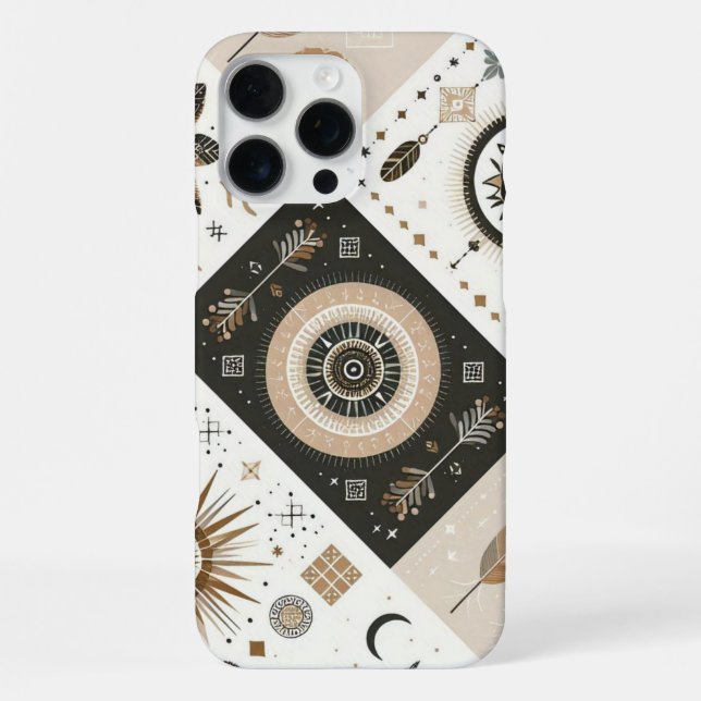 Boho Chic iPhone Case – Stylish & Protective (Back)