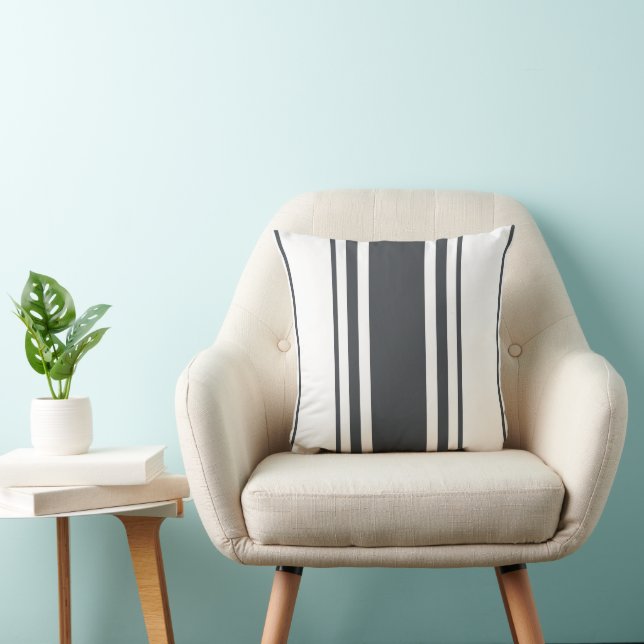 Boho chic modern Stripes Cushion (Chair)