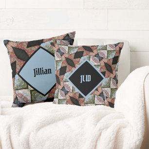 Boho Chic Patchwork Multi Colour Cushion