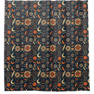 Boho Chic Shower Curtain – Free-Spirited