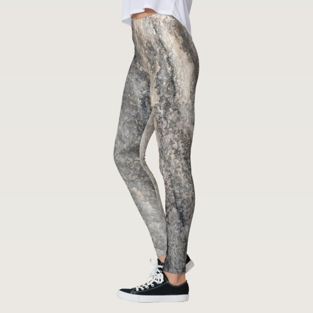 Boho-Chic Watercolor Best Leggings for Women (Left)