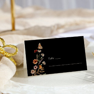 Boho Chic Wedding Place Card