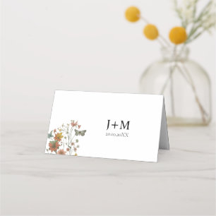 Boho Chic Wedding Place Card