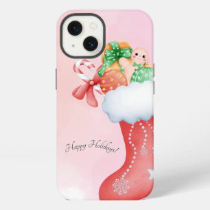 BOHO CHRISTMAS GREETING CARD iPhone 13 CASE