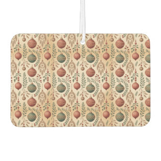 Boho Christmas Ornaments Car Air Freshener