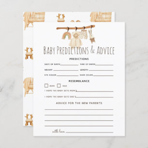 Boho Clothesline Baby Predictions & Advice