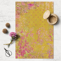Boho Collage Texture Decoupage