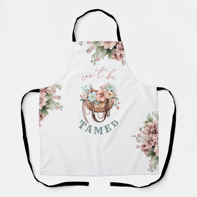 Boho Country girl - Can't Be Tamed Apron (Front)