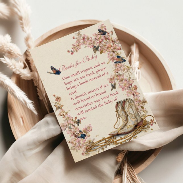 Boho Cowgirl Boots Books for Baby  Enclosure Card (Creator Uploaded)