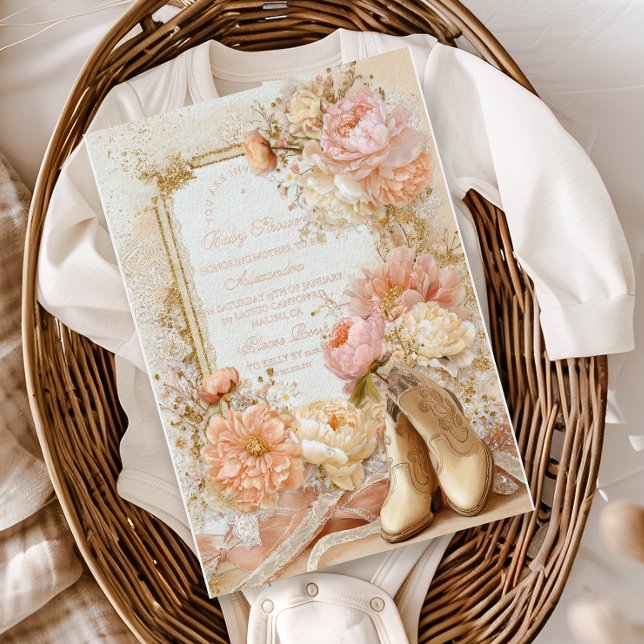 Boho Cowgirl Western Theme Baby Shower (Creator Uploaded)