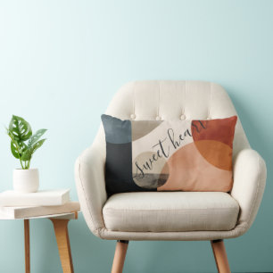 Boho Custom Name Lumbar Cushion
