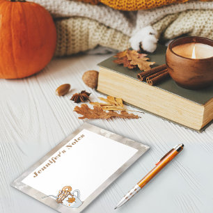 Boho dark Fall theme warm coffee custom Notes