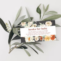 Boho Dark Floral Greenery Botanical Book Request