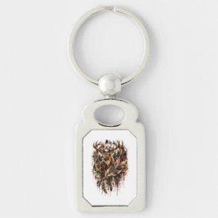 Boho Deer, Dreaming of Deer Key Ring