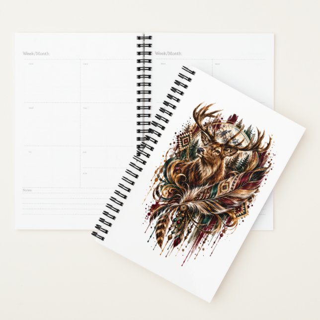 Boho Deer, Dreaming of Deer Planner (Display)