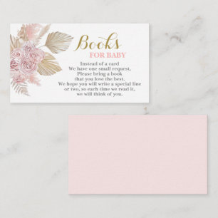 Boho Desert Books for Baby Girl Enclosure Card