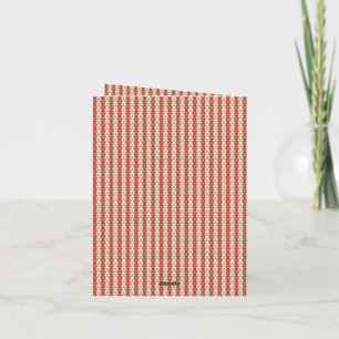 Boho Desert Stripe Pattern Design Invitation
