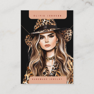 Boho DIY Handmade Jewellery Earrings Necklace Card