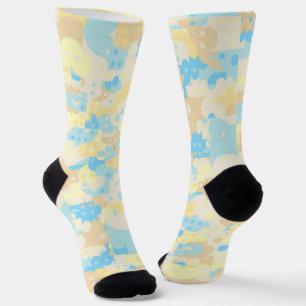 Boho Dot Pattern Phone Ring Stand Socks