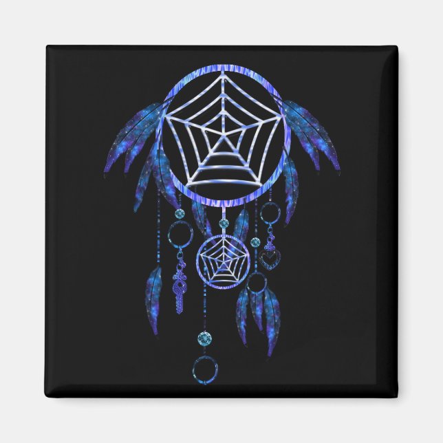 Boho Dream Catcher Magnet (Front)