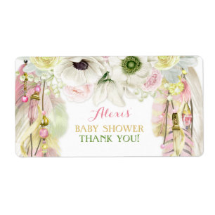 Boho Dream Catcher Water Bottle Gift Thank You