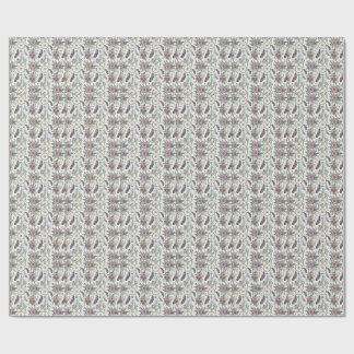 Boho Dreamcatcher Magical Feathers Floral Pattern Wrapping Paper