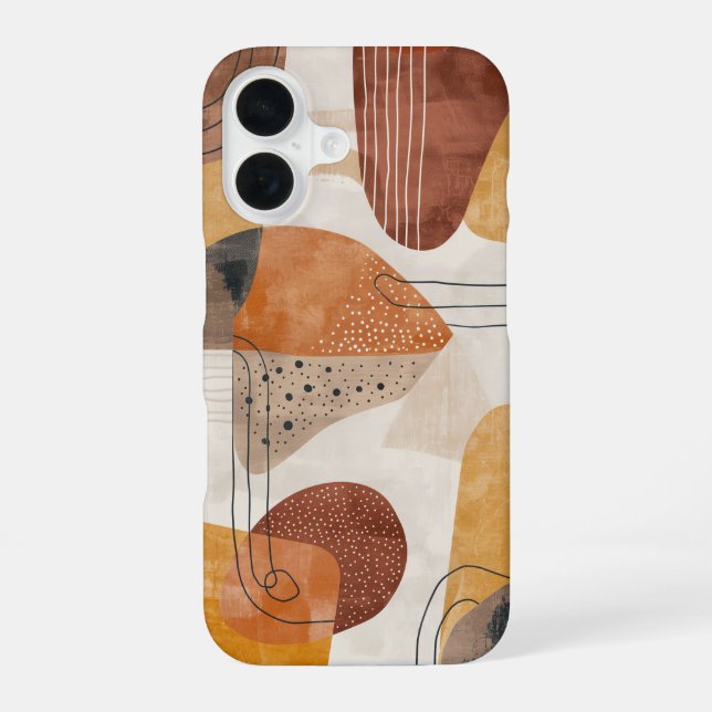 Boho Dreams iPhone 16 Case (Back)