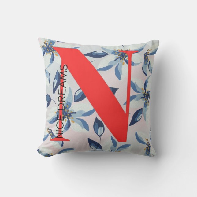 Boho Dreamscape Pillow - Abstract Geometric Design (Front)