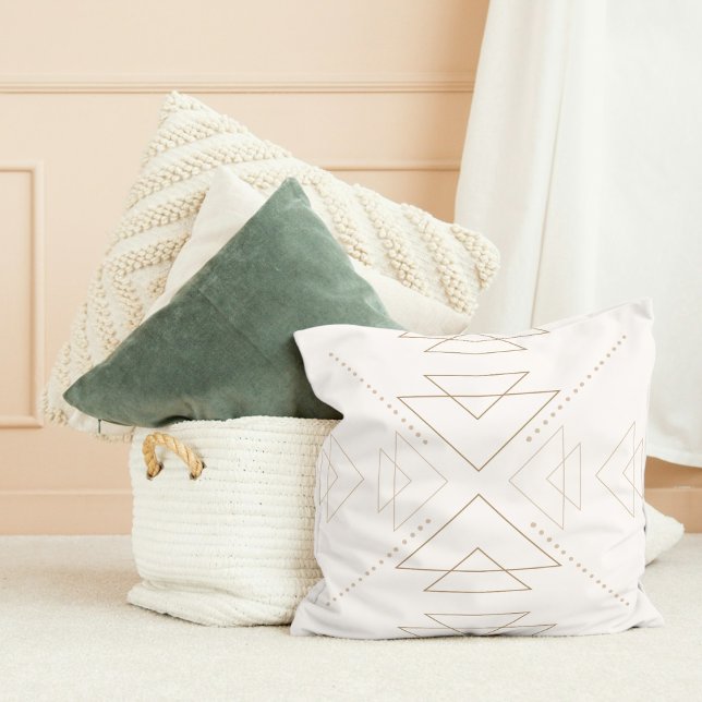 Boho Earth Tones Throw Pillows (Creator Uploaded)