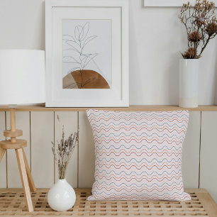 Boho Earth Tones Throw Pillows