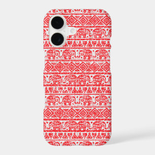 Boho ethnic elephant pattern