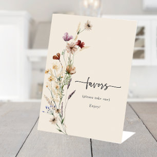 Boho Favours Sign