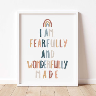 Boho Fearfully wonderfully made print