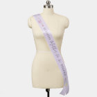 Boho feather beads purple mother to be blessing