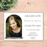 Boho Feather Frame Photo Open House | White