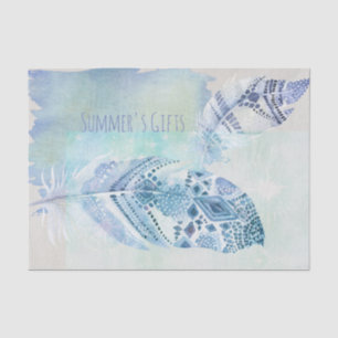 Boho Feather Gifts Tissue Paper