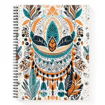 Boho Feathers Book Cover Design – Stylish & Artist
