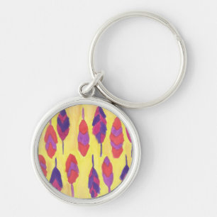 Boho Feathers Key Ring