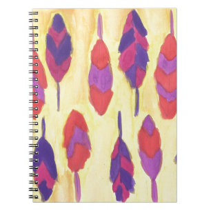 Boho Feathers Notebook