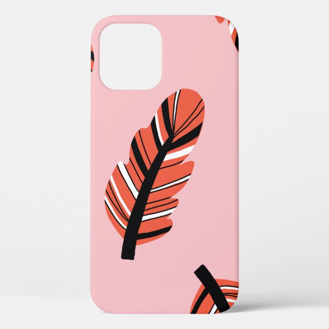 Boho Feathers: Vintage Repeat. Case-Mate iPhone Case (Back)