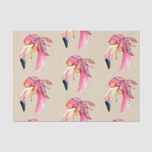 Boho Fiona Flamingo Tissue Paper